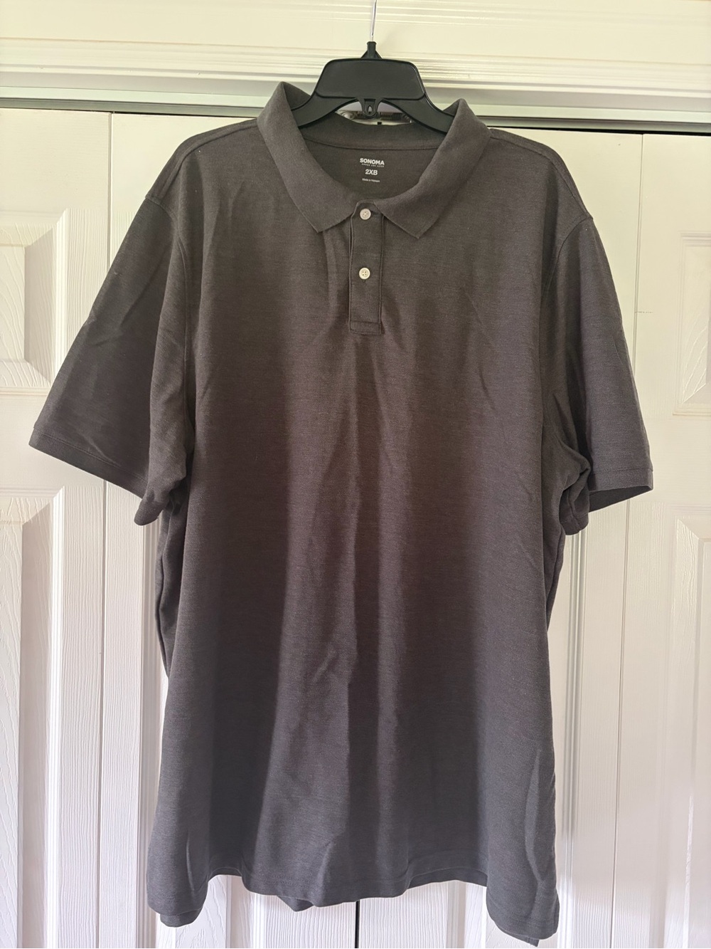 Sonoma Men's Polo Shirt - Charcoal Gray